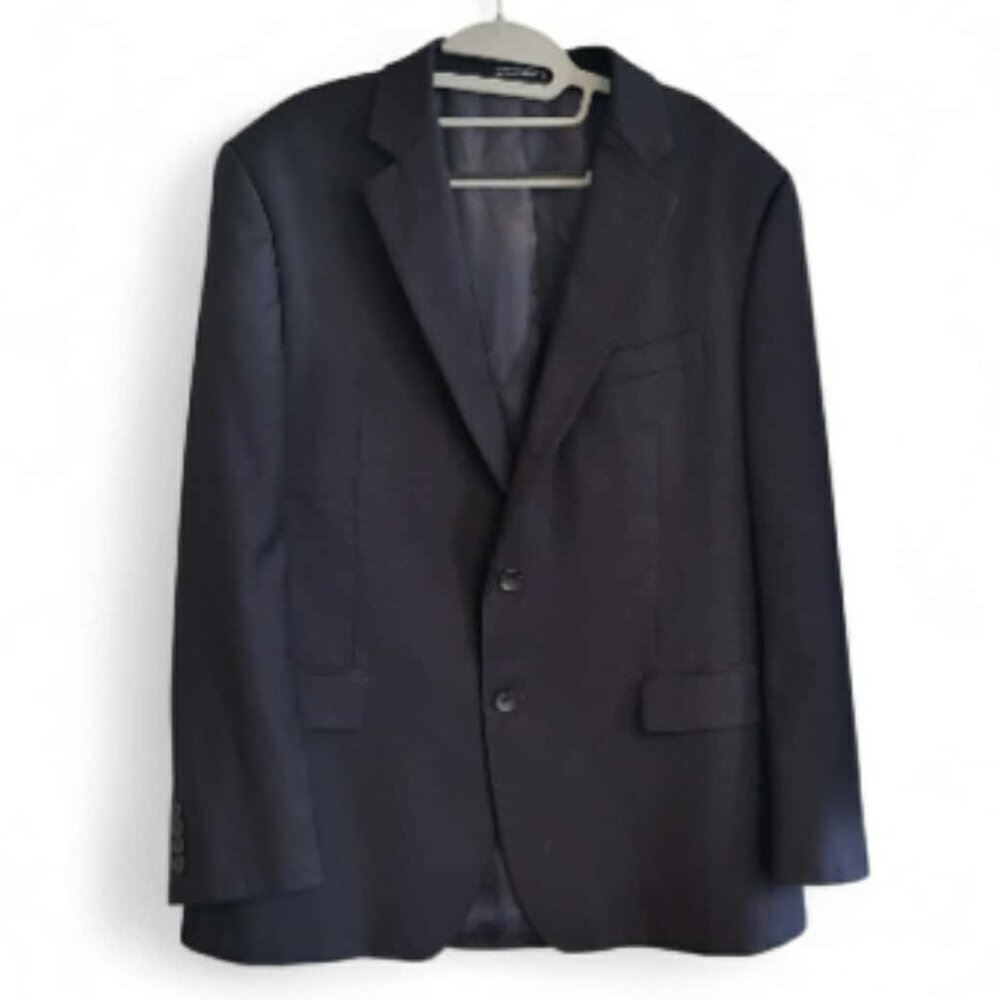 Nautica Mens Suit Jacket 42R Pants 33W 32L 100% Wool